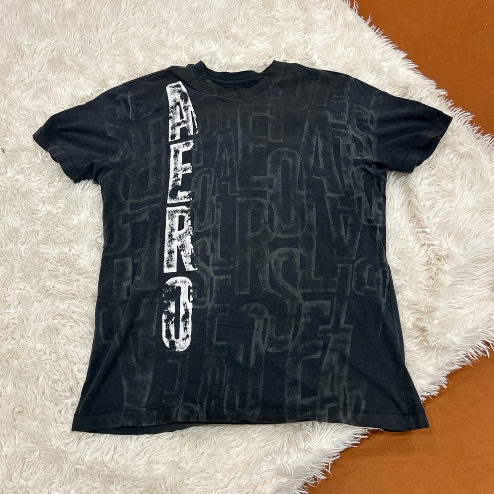 Black Graphic Aeropostle Shirt